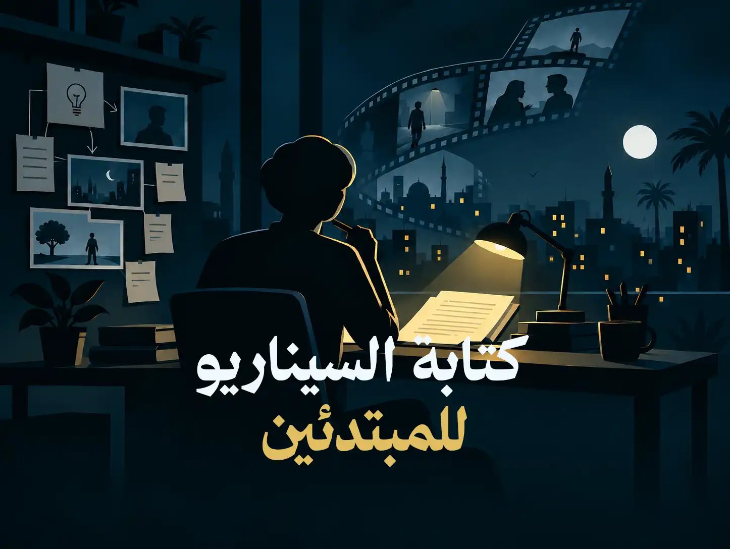 صورة دورة كتابة السيناريو للمبتدئين